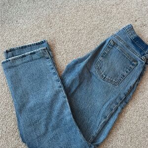 Abercrombie & Fitch Mid Rise Blue Jeans